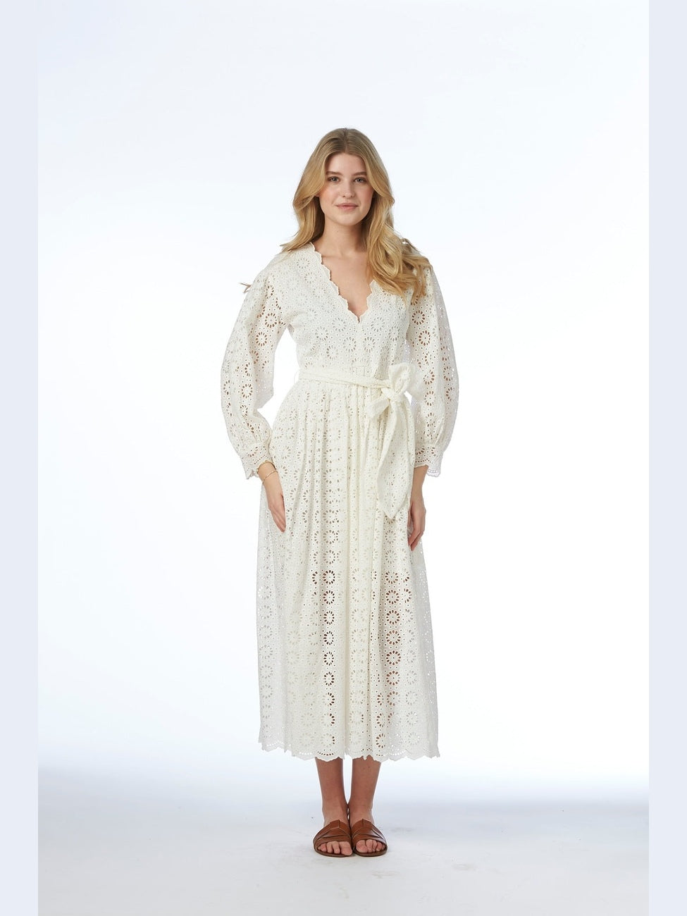 Alicia dress - white Helene Studios