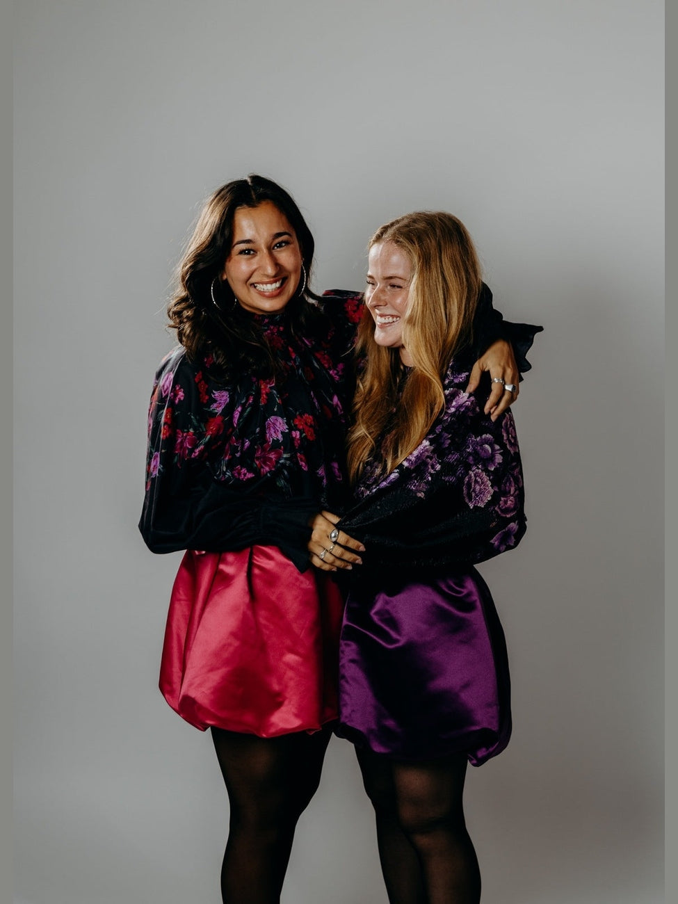 Appoline Short Skirt - Purple Helene Studios