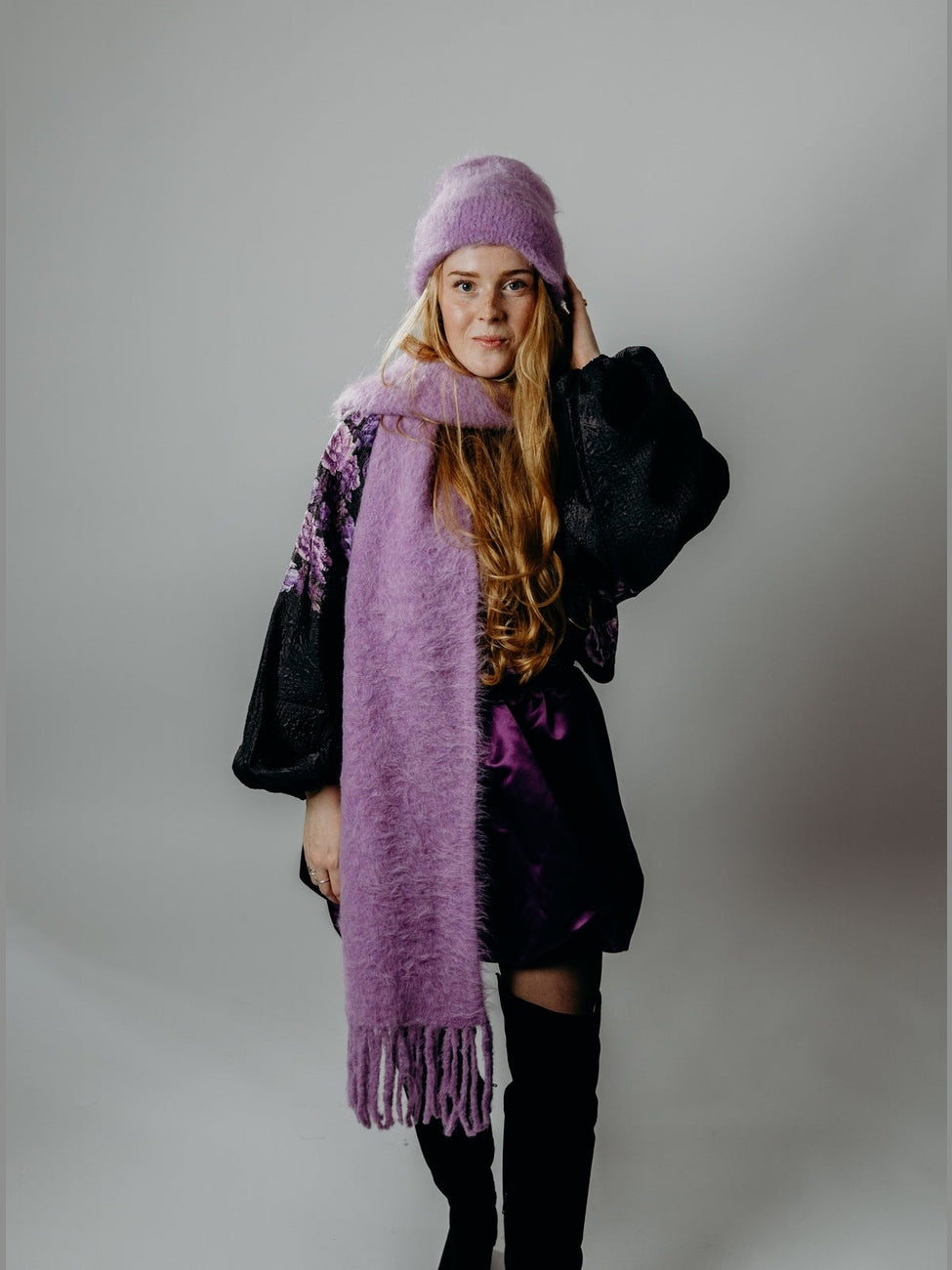 Rita Scarf - Lavender Helene Studios