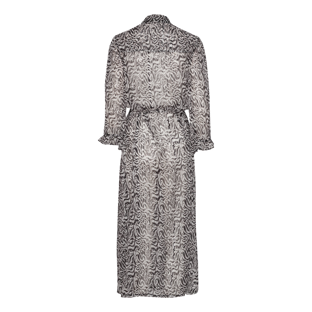 Hannah Dress - Zebra Print