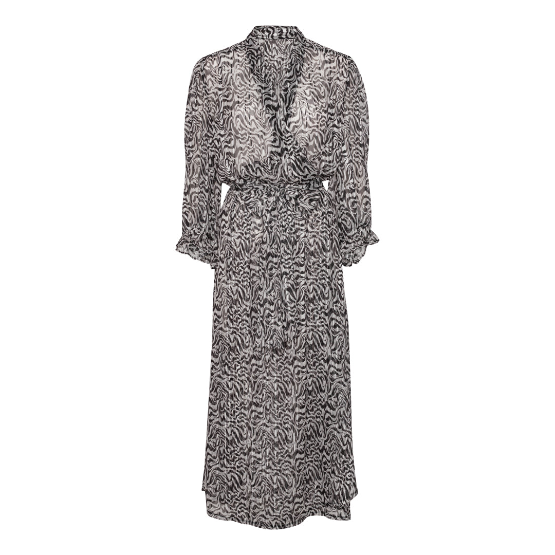 Hannah Dress - Zebra Print