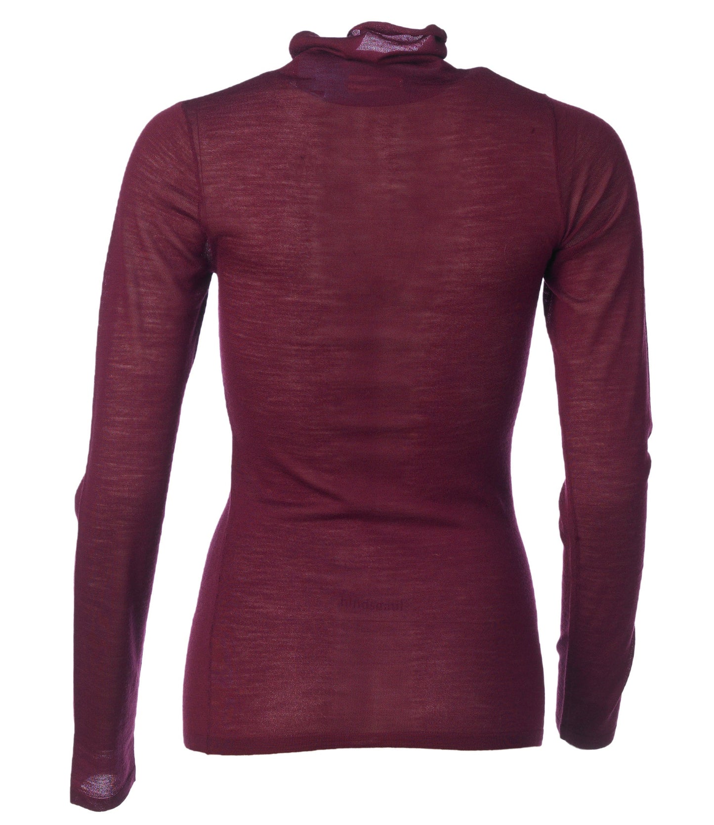 Maggie Turtleneck Merino Top - Bordeaux