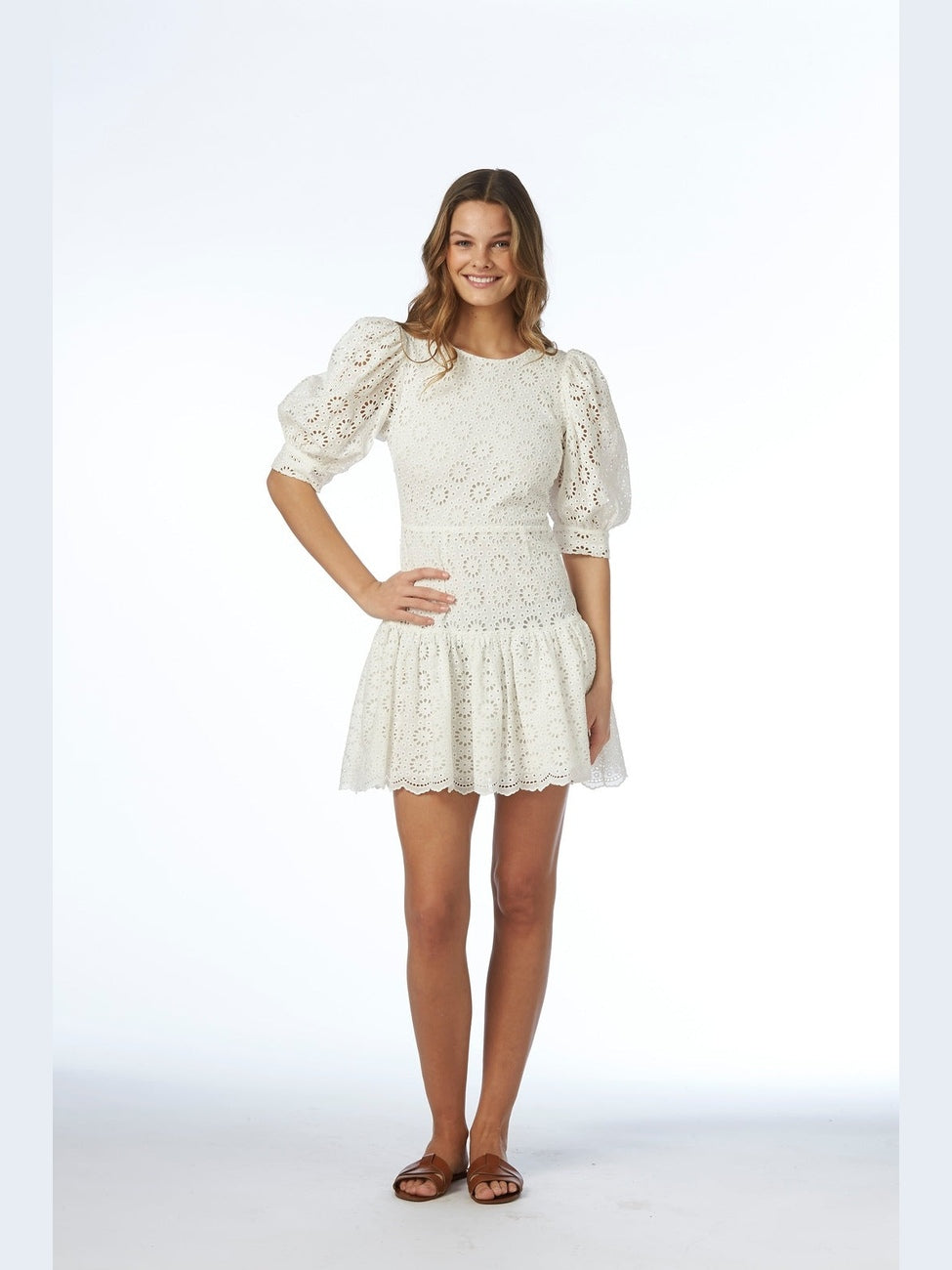 Marie dress - white Helene Studios