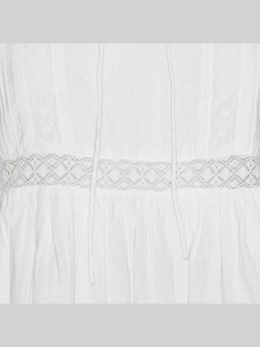 Miri kjole - white Helene Studios