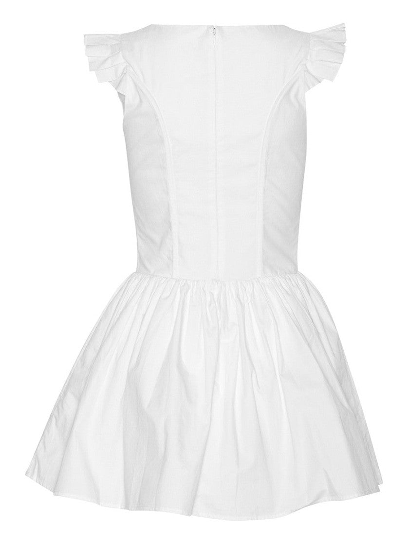 Tina mini kjole - White Helene Studios