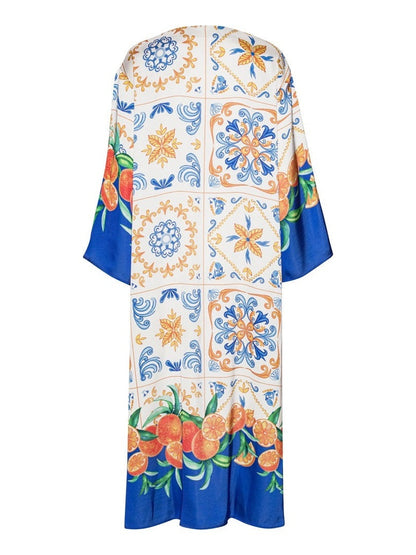 Inaya Dress - Majolica Print