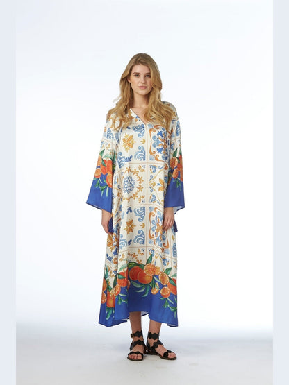 Inaya Dress - Majolica Print