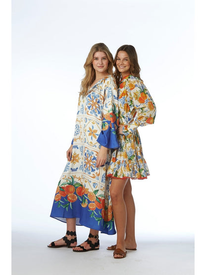 Inaya Dress - Majolica Print
