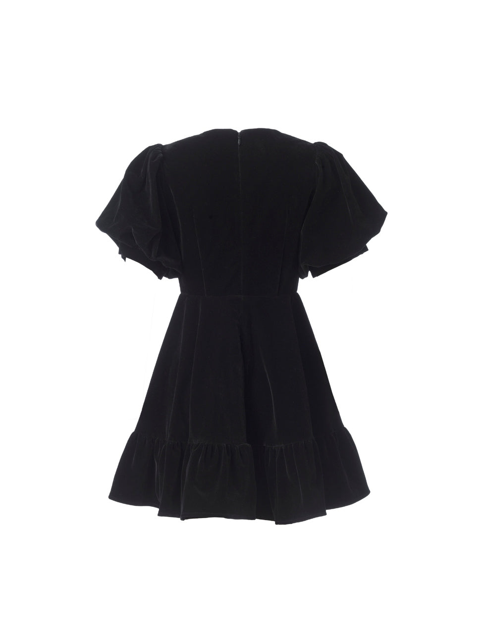 Alba ornament dress - black Helene Studios
