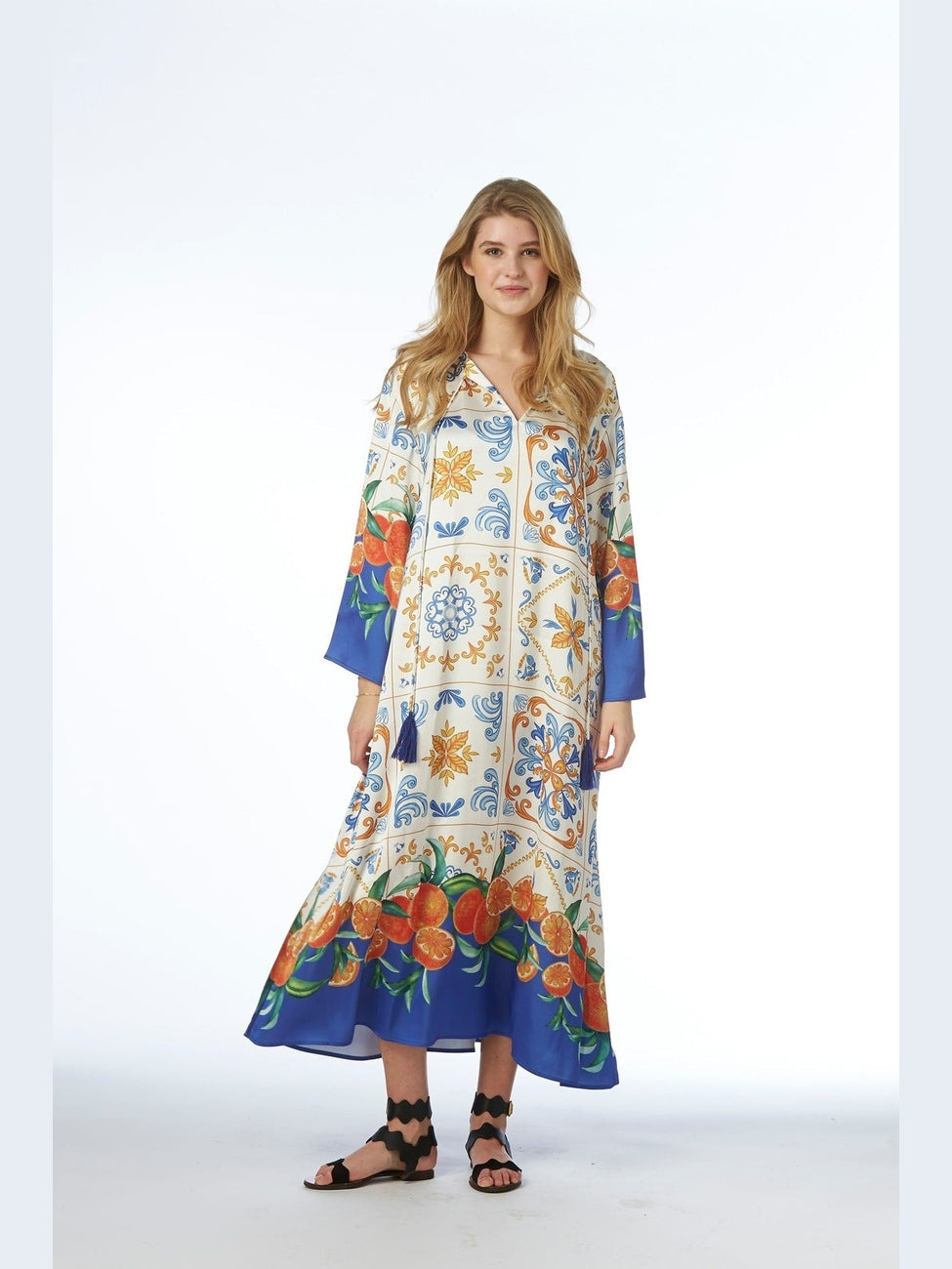 Inaya Dress - Majolica Print