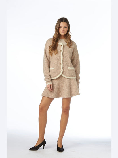 Teddy Skirt - Beige Helene Studios