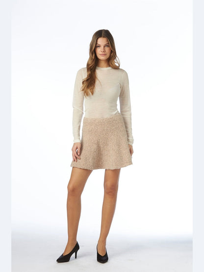 Teddy Skirt - Beige Helene Studios