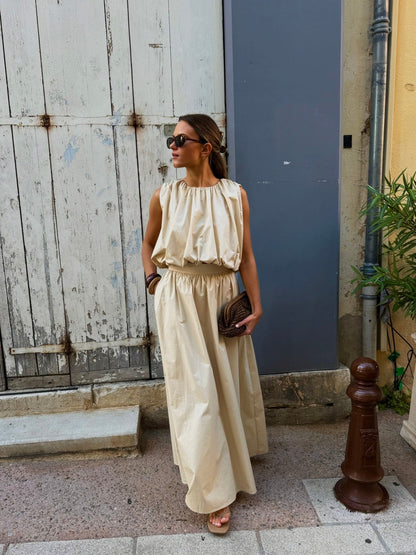 Nanna topp - sand Helene Studios