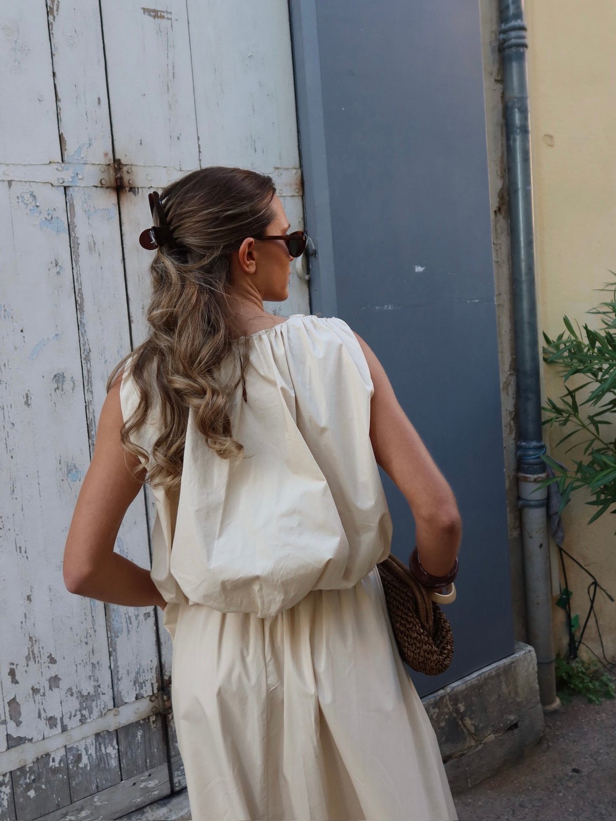Nanna topp - sand Helene Studios