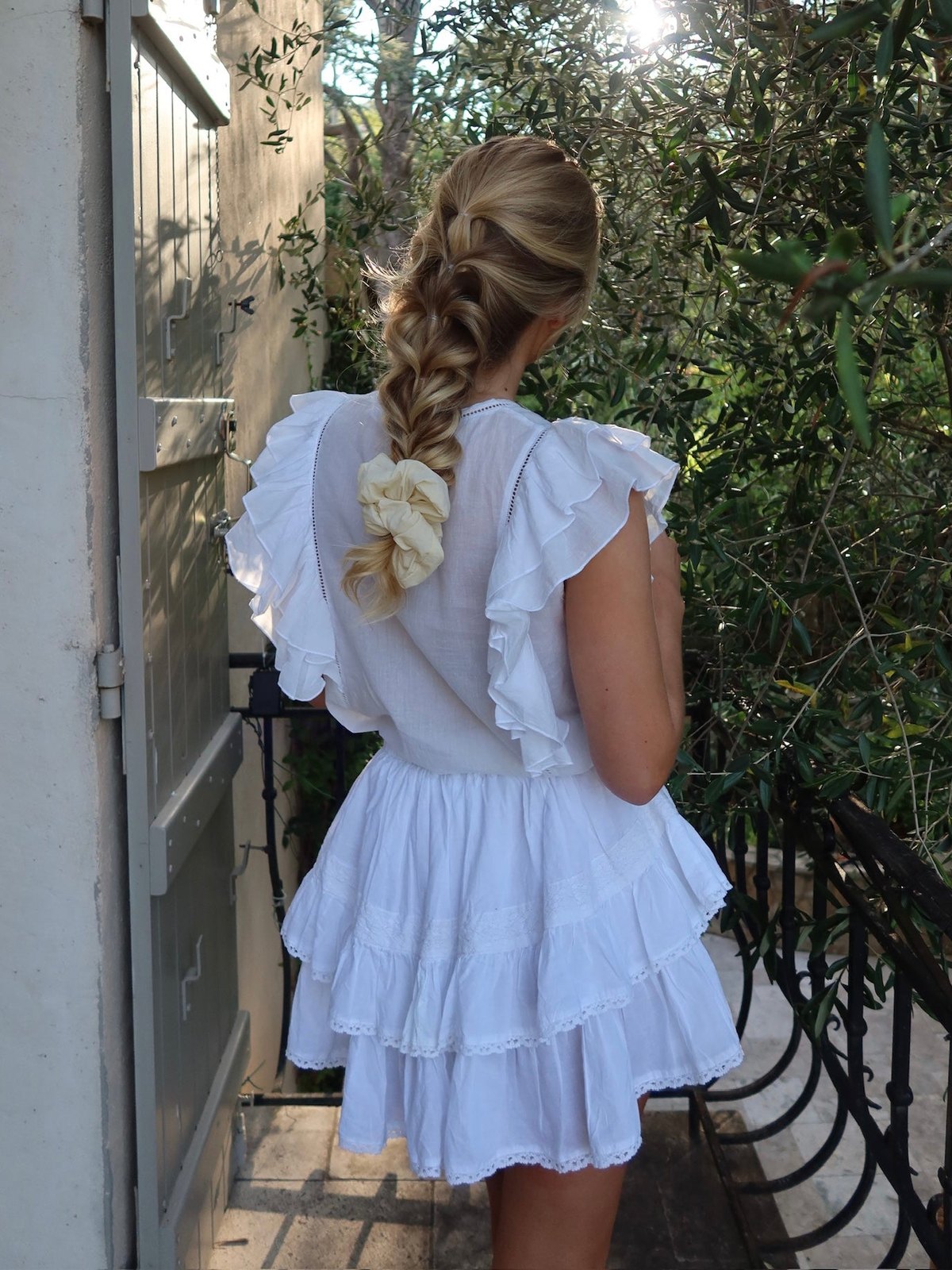 Miri topp - white Helene Studios