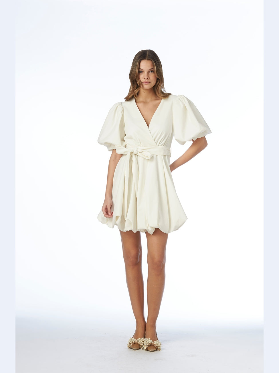 Juliette dress - off white Helene Studios
