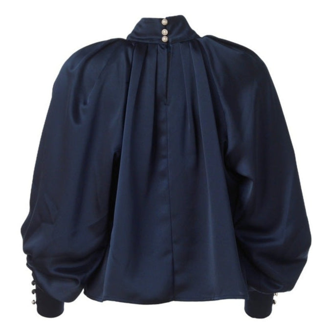 Lina Blouse - Navy