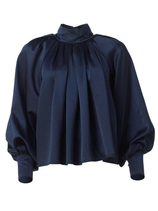 Lina Blouse - Navy