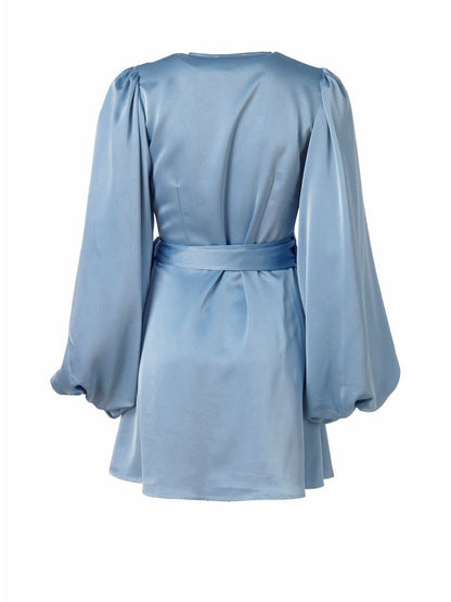 Locki Mini Dress - Blue Helene Studios
