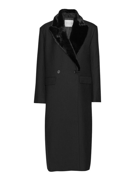 Lya Coat - Black Helene Studios