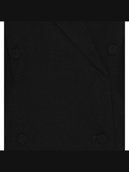 Rachel blazer kjole - black Helene Studios