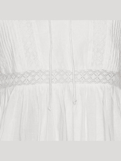 Miri bluse - white Helene Studios