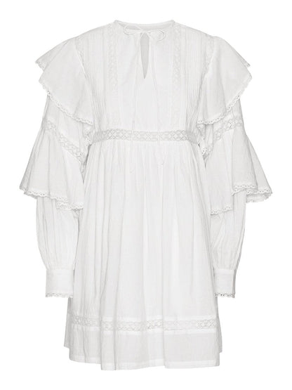 Miri kjole - white Helene Studios