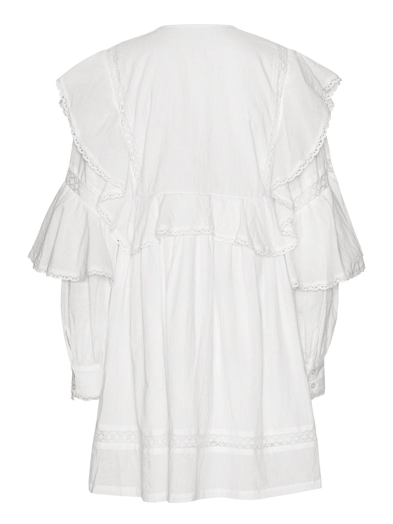 Miri kjole - white Helene Studios