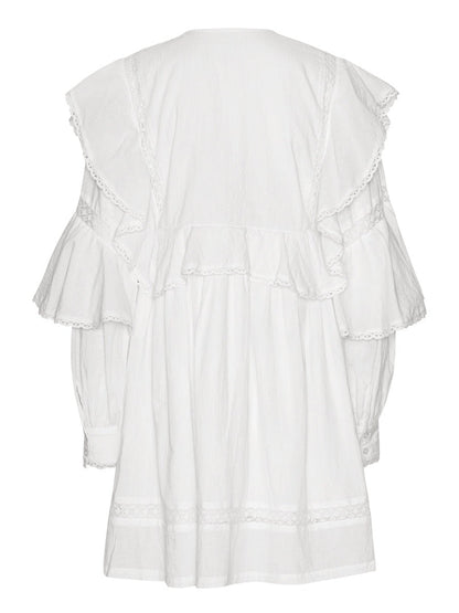 Miri kjole - white Helene Studios