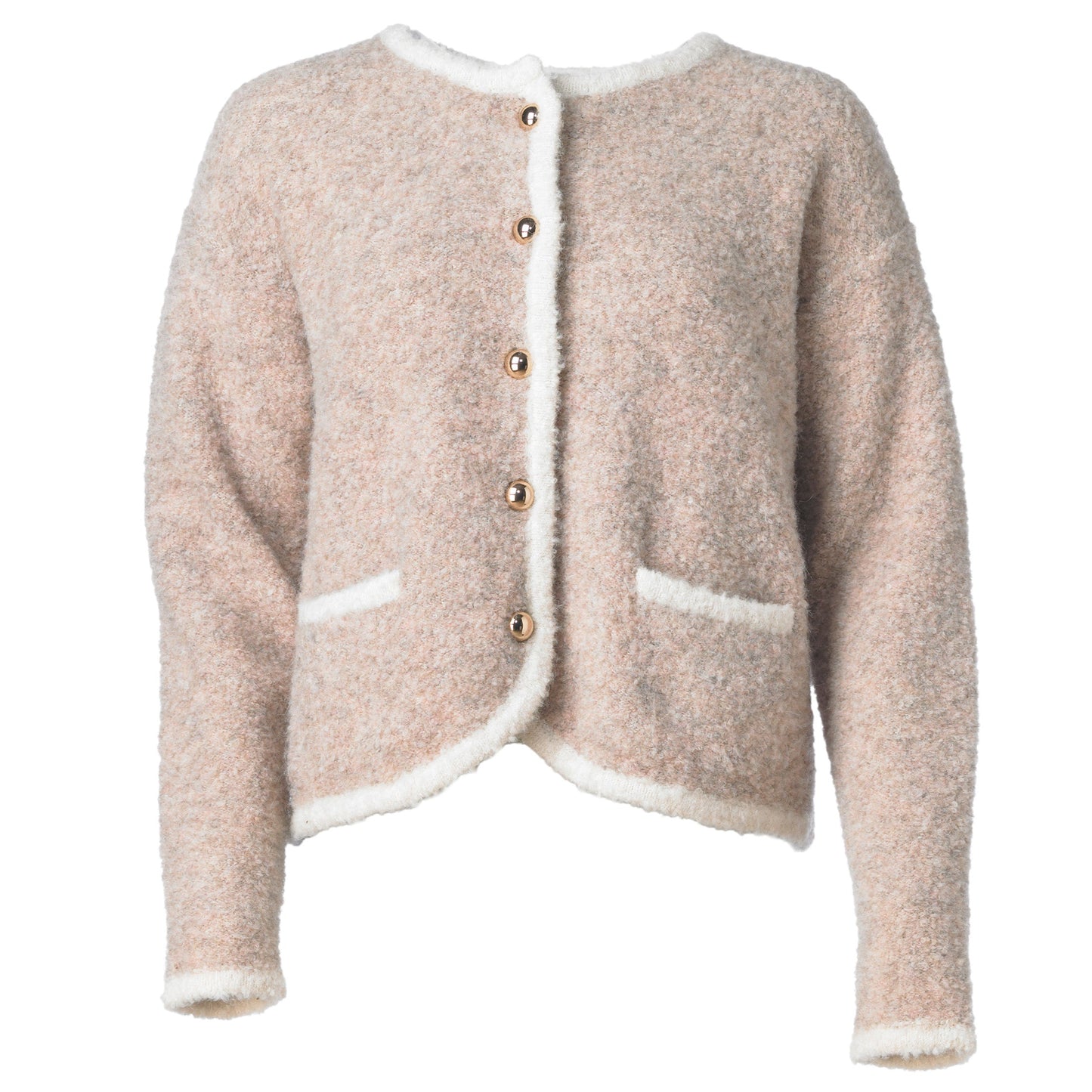 Teddy Cardigan - Beige