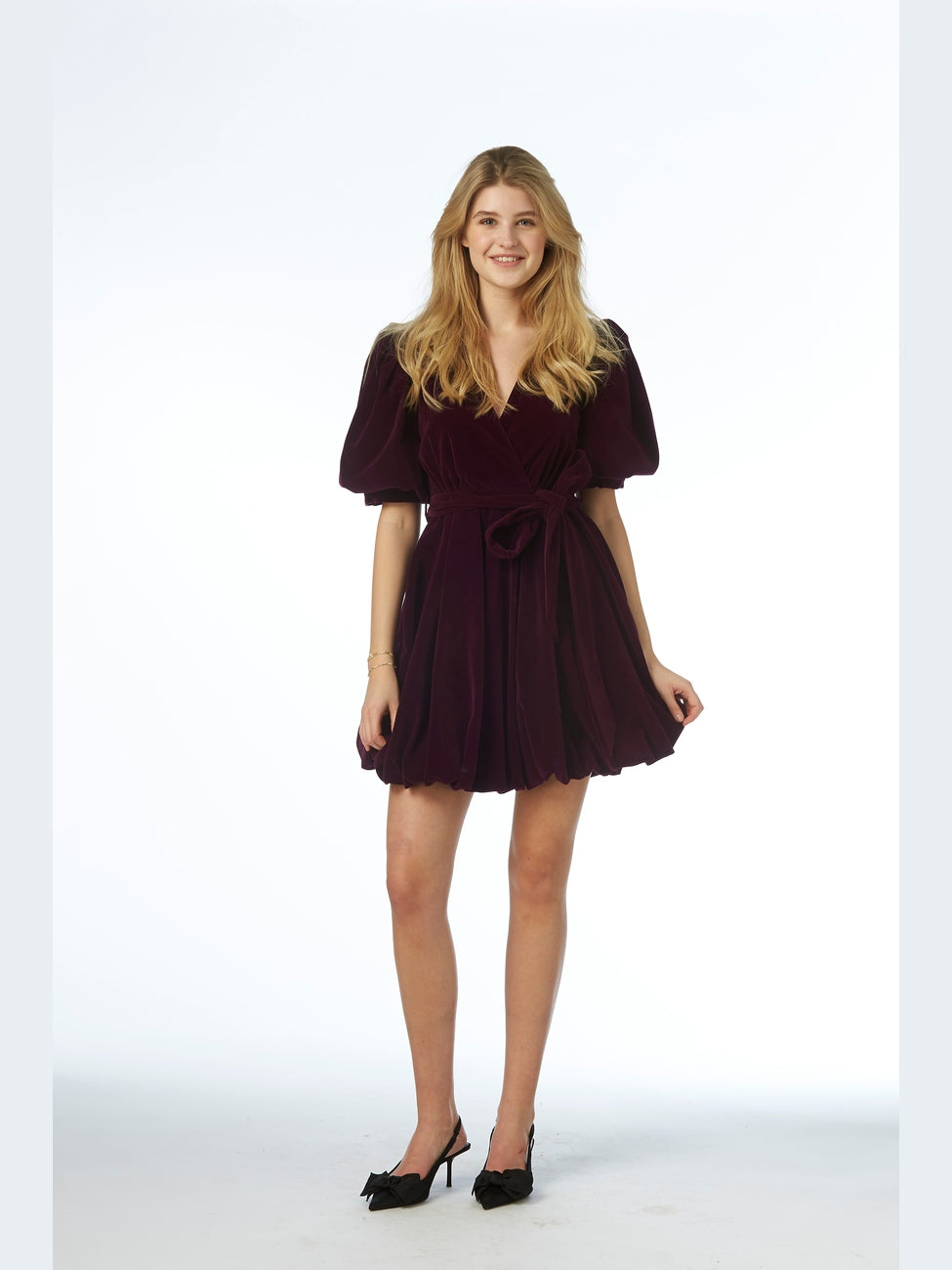 Juliette dress - purple Helene Studios