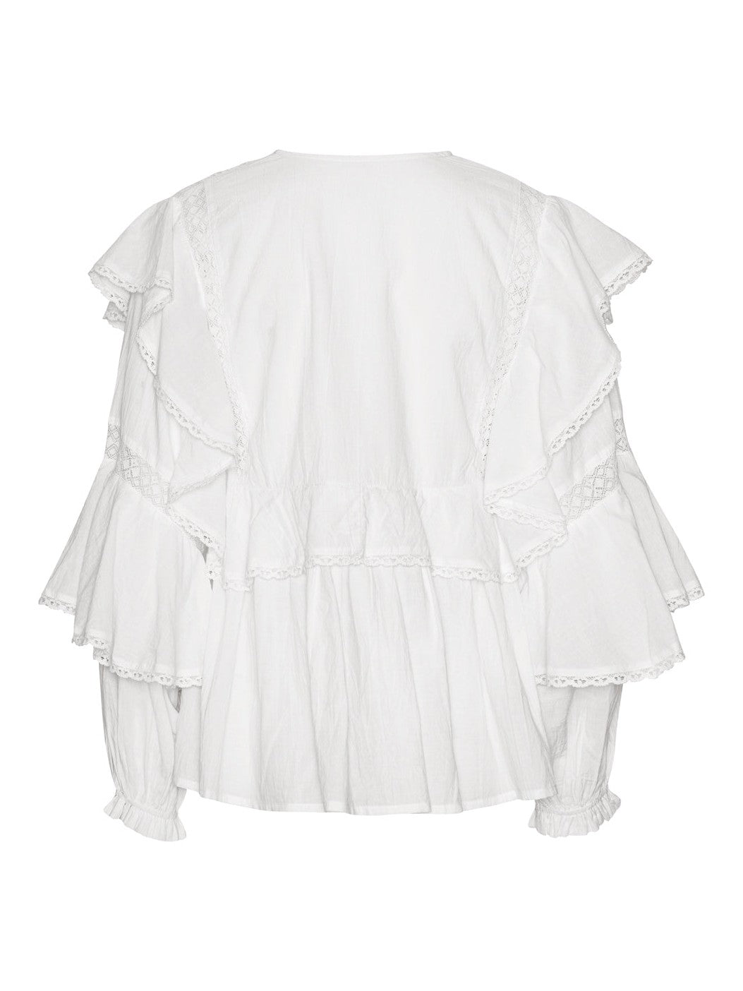 Miri bluse - white Helene Studios